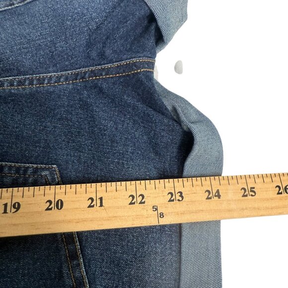 No Boundaries Blue Denim Overall with Adjustable Straps - Picture 9 of 9